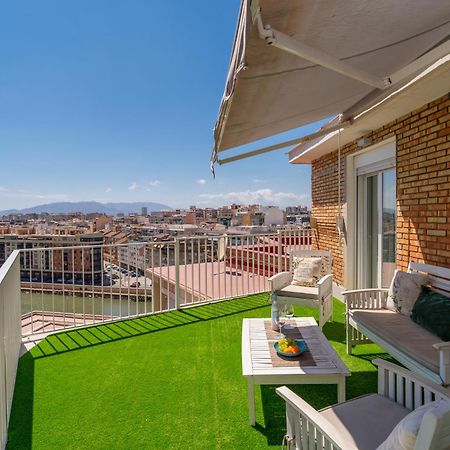 Sea Views Penthouse City Center Málaga Kültér fotó