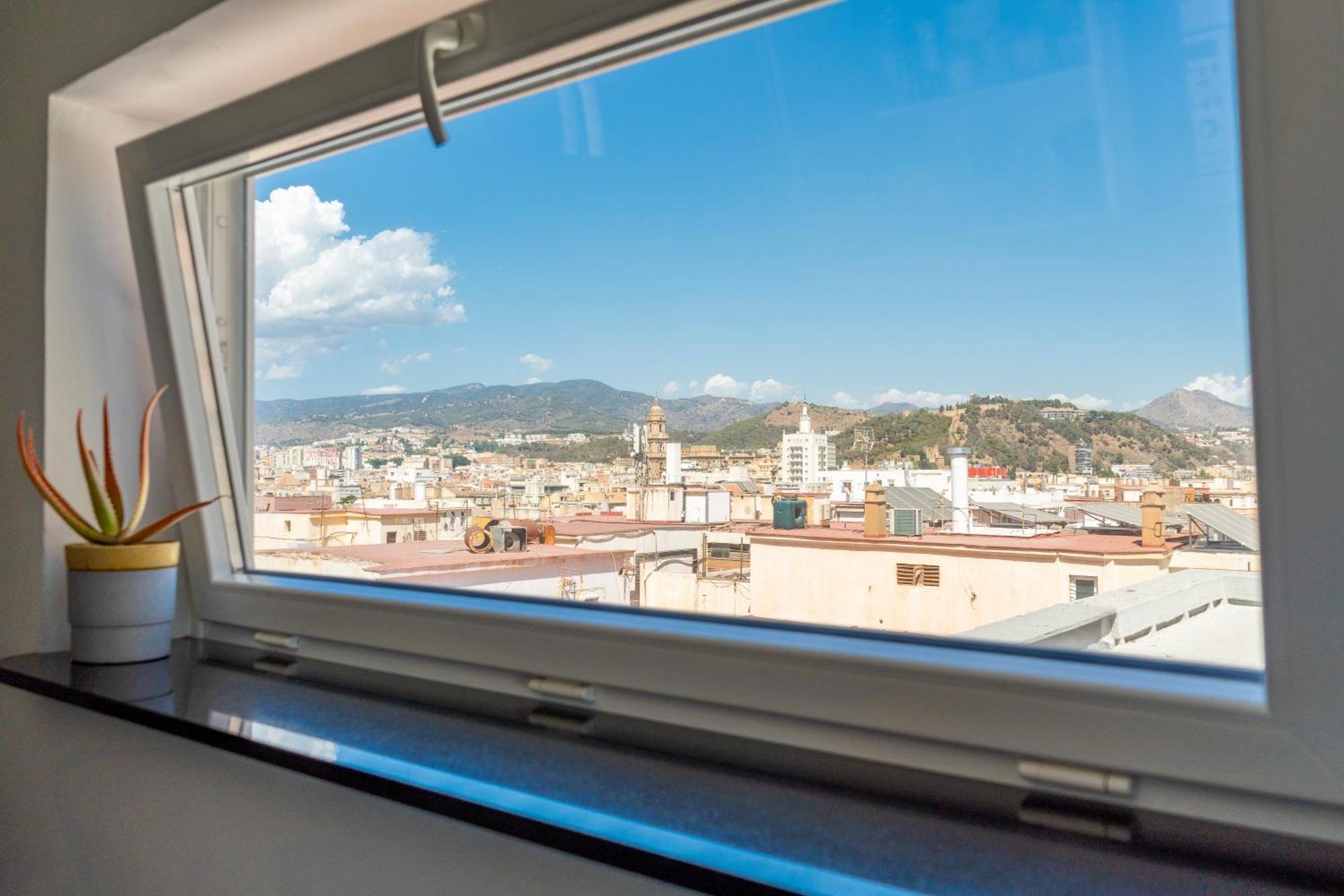 Sea Views Penthouse City Center Málaga Kültér fotó
